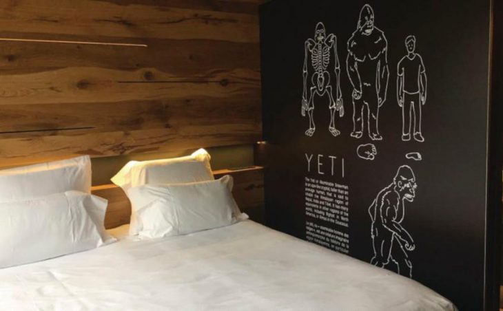 Hotel Eclectic Alpina, Chamonix, Bed